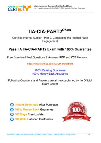 IIA-CIA-Part2 Latest Exam Pattern - Valid IIA-CIA-Part2 Test Guide, IIA-CIA-Part2 Latest Braindumps Pdf