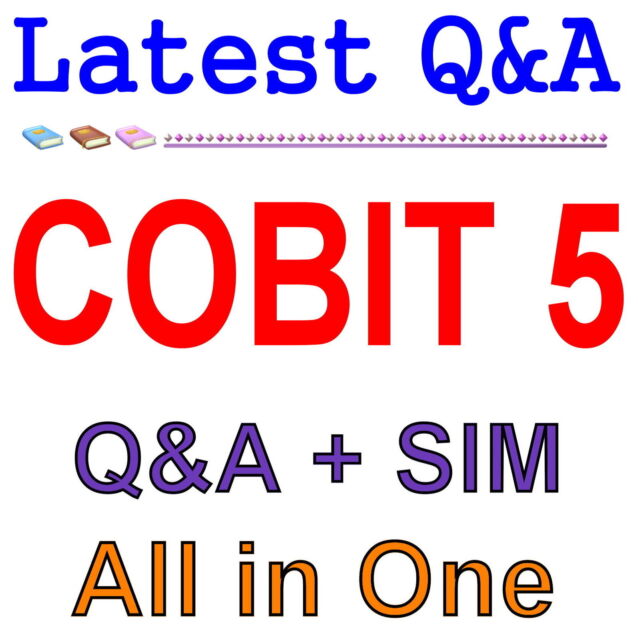 COBIT5 Latest Braindumps Book, COBIT5 Free Exam Questions