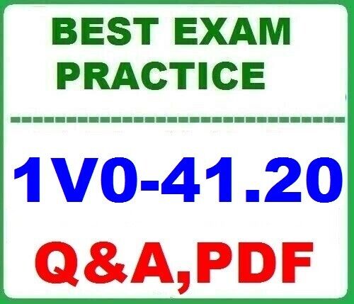 VMware Free 1V0-41.20 Study Material, 1V0-41.20 Exam Lab Questions