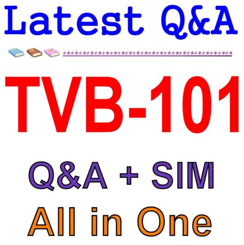 2024 Reliable TVB-101 Exam Simulations, TVB-101 Latest Exam Cram