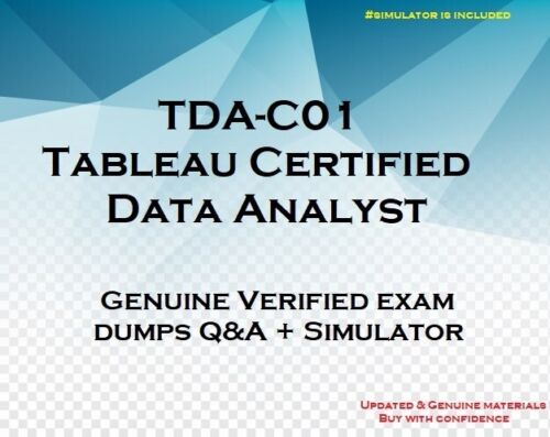 TDA-C01 Valid Test Papers & Tableau TDA-C01 Valid Exam Sample