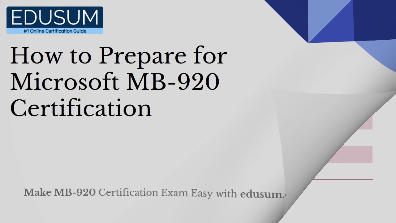 Microsoft Reliable MB-920 Exam Guide, New MB-920 Dumps Sheet