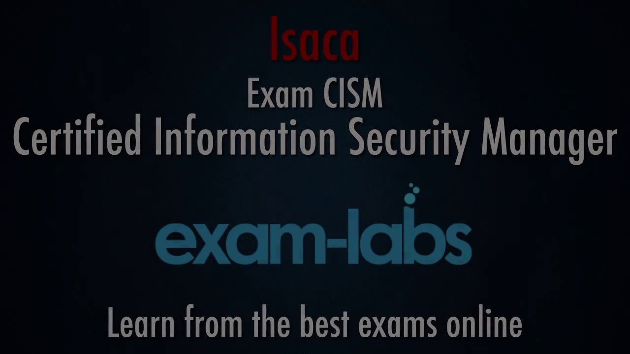 CISM Valid Test Objectives | Valid CISM Exam Review & CISM Reliable Test Question