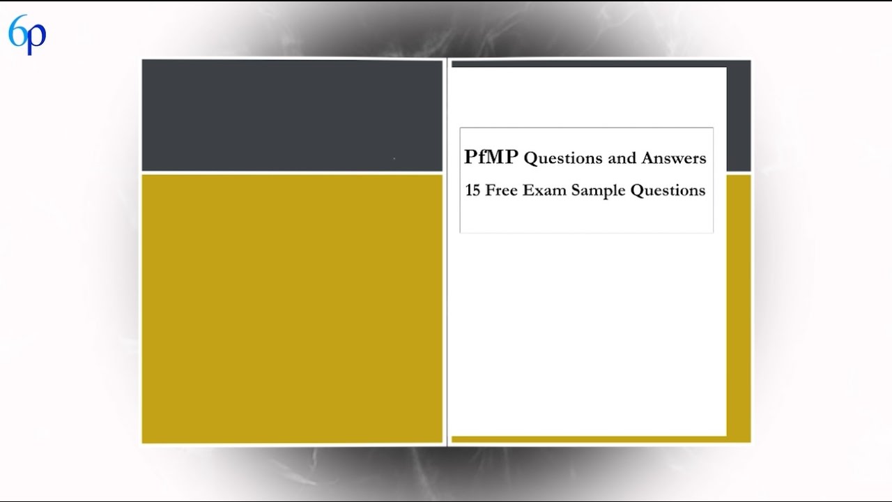 Certification PfMP Test Questions - PfMP Latest Exam Pattern