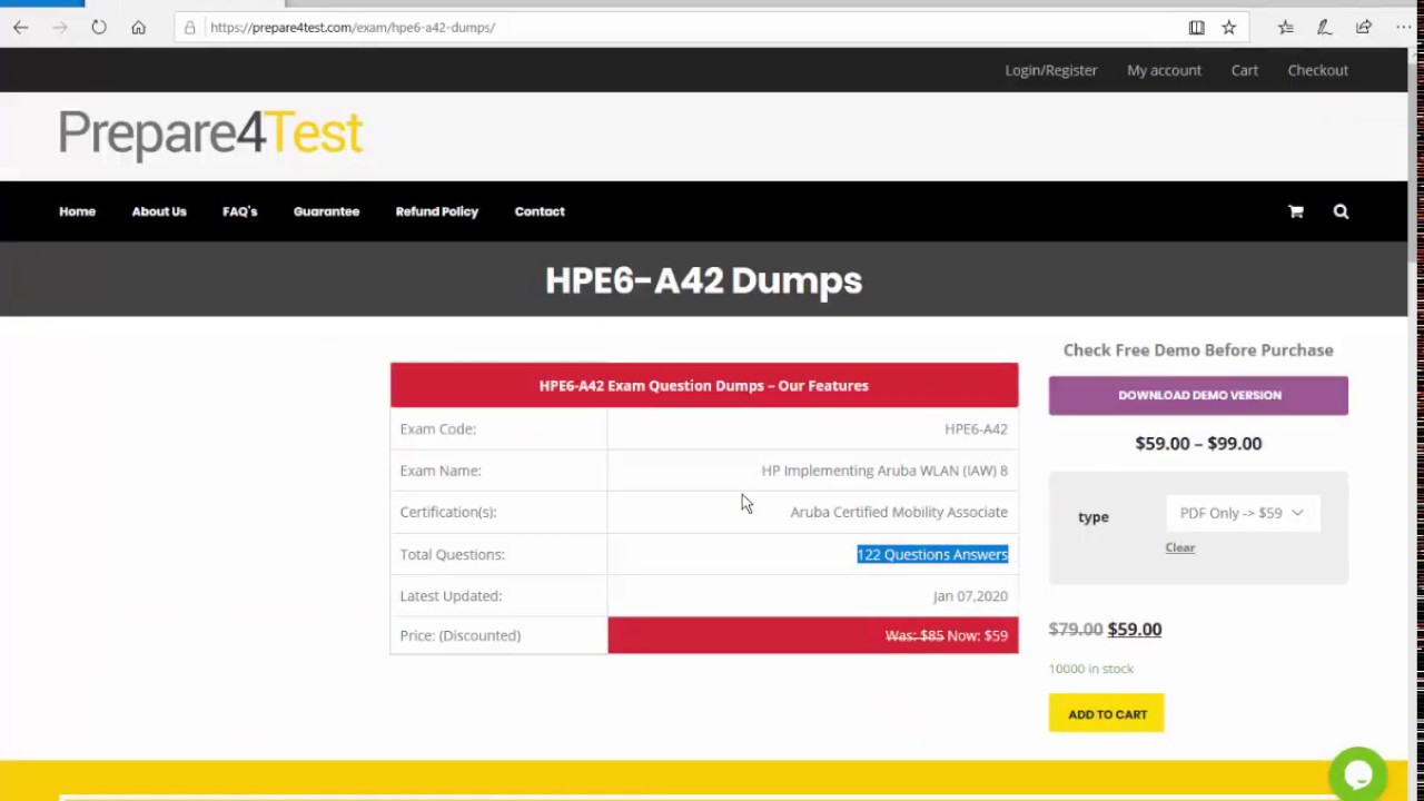 HPE6-A85 Printable PDF - Valid HPE6-A85 Test Cost, Valid HPE6-A85 Exam Experience