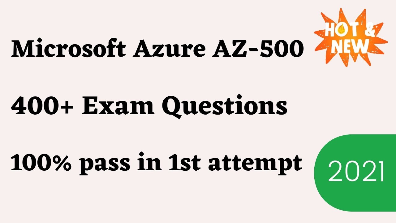 Microsoft AZ-500 Vce Free - Excellect AZ-500 Pass Rate, Exam AZ-500 Quick Prep