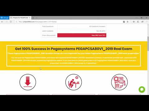 Pegasystems Authorized PEGAPCBA87V1 Test Dumps - PEGAPCBA87V1 Free Practice Exams