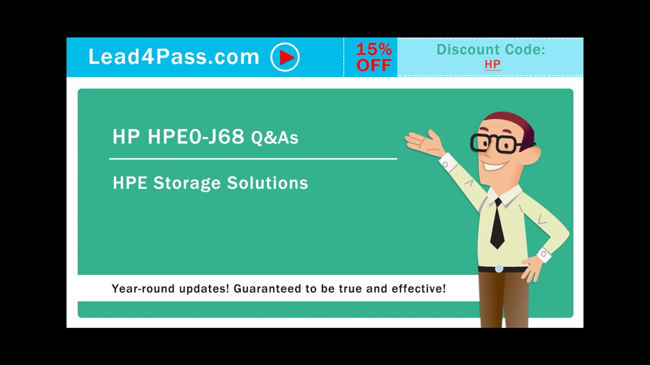 Latest HPE0-J68 Exam Question | HP New HPE0-J68 Exam Sample