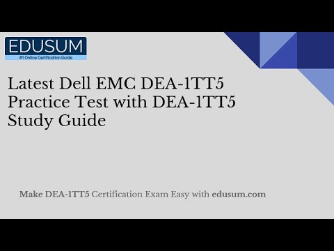 DEA-1TT5 Valid Dumps Book | EMC DEA-1TT5 Dumps Discount