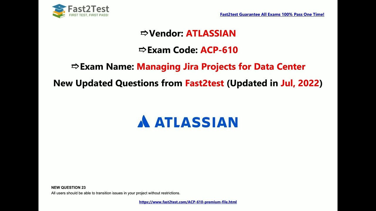 ATLASSIAN New ACP-610 Braindumps Ebook, Valid ACP-610 Test Blueprint