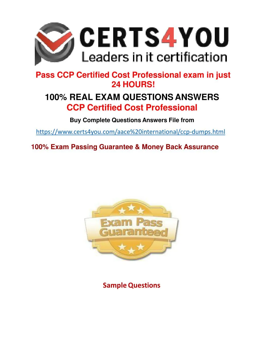 CCP Reliable Real Exam - AACE International CCP Study Tool