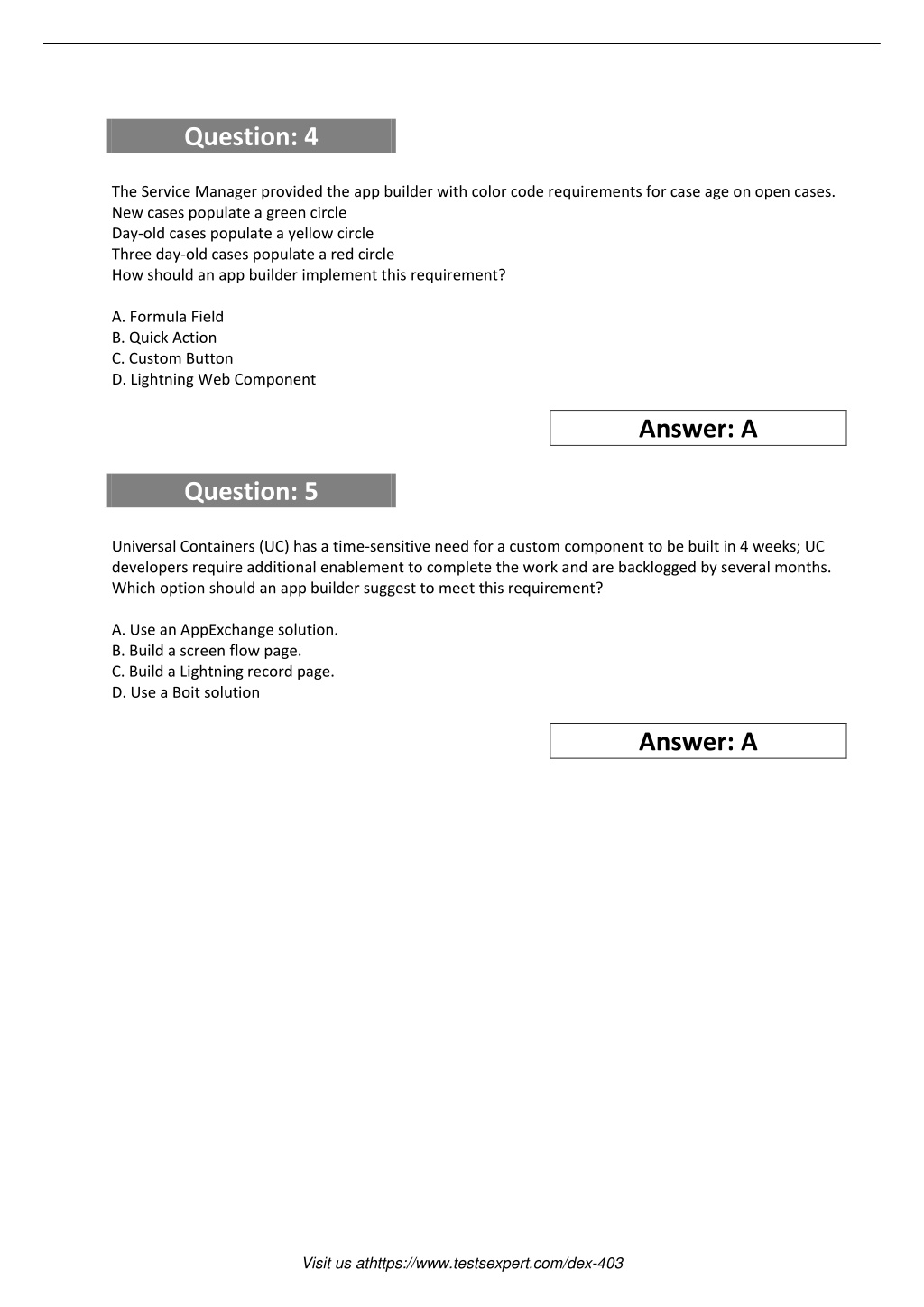 Study DEX-403 Center | DEX-403 Exam Overview & Latest DEX-403 Mock Test