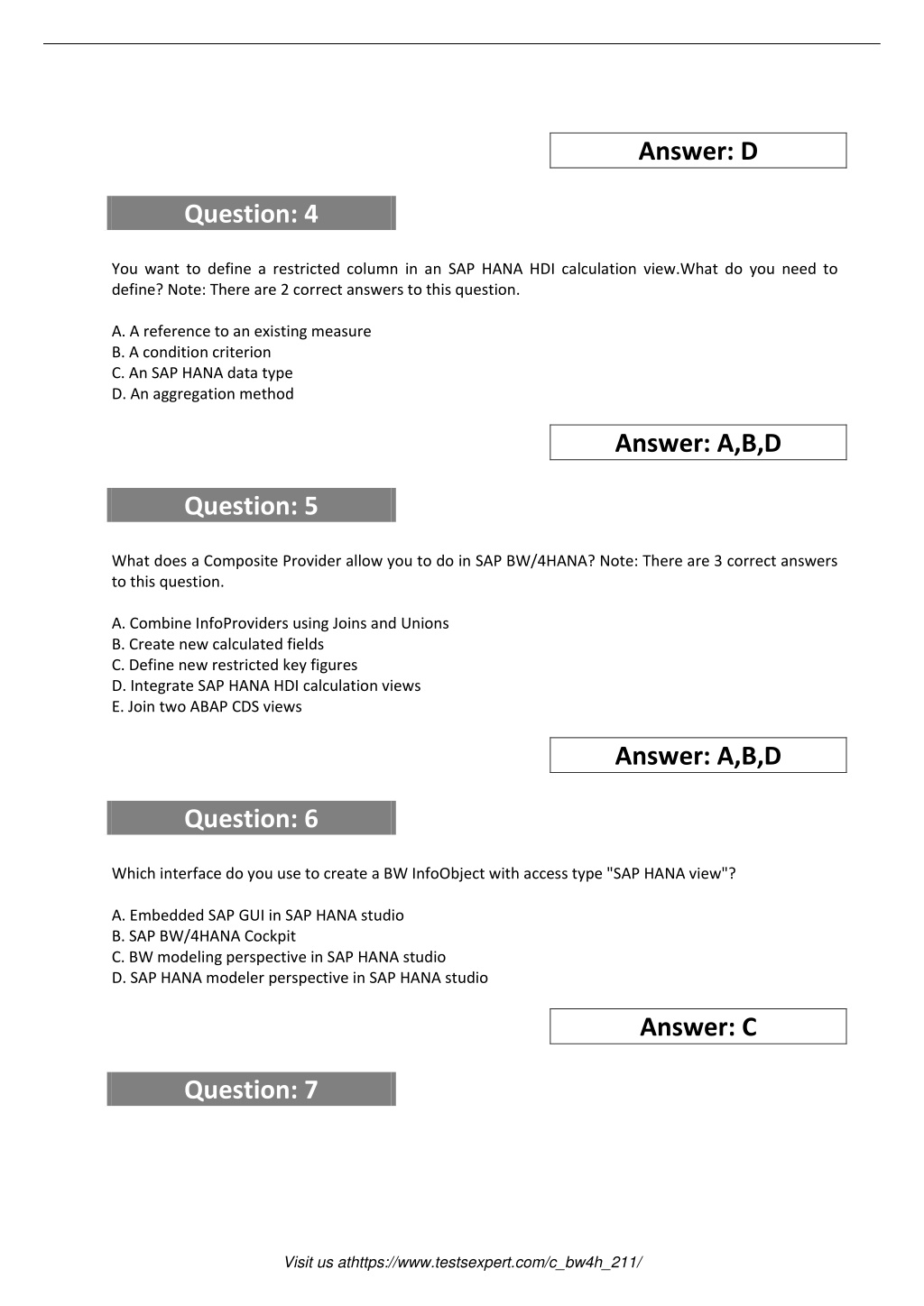 New C_BW4H_211 Test Pdf, C_BW4H_211 Latest Dumps Book | New C_BW4H_211 Dumps Book