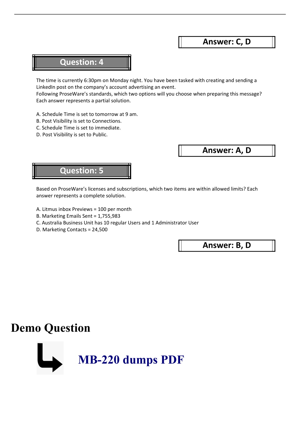 Microsoft MB-220 Test Cram Pdf, Valid MB-220 Exam Tutorial