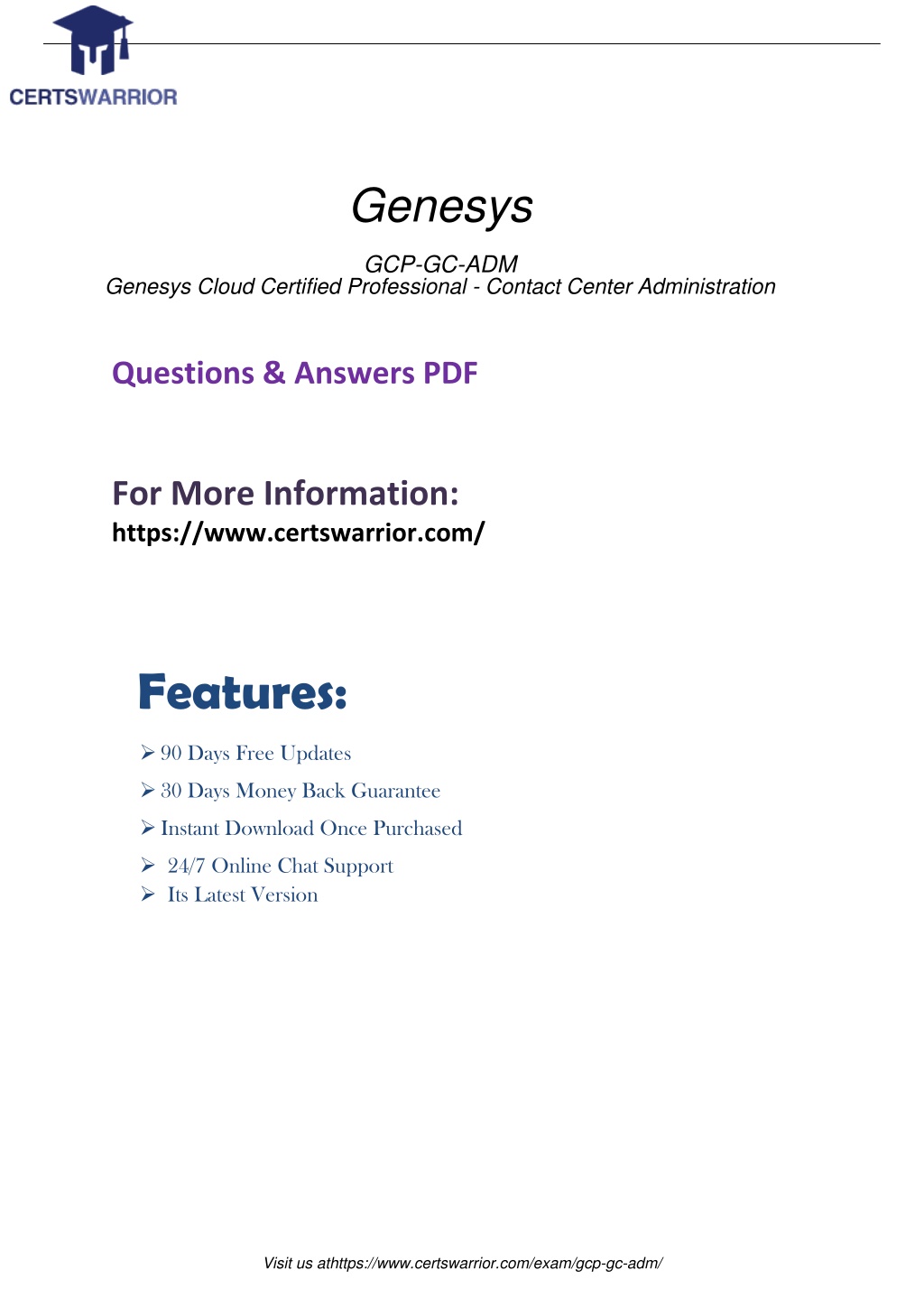 GCP-GCX Reliable Exam Answers & Genesys Exam GCP-GCX Reviews