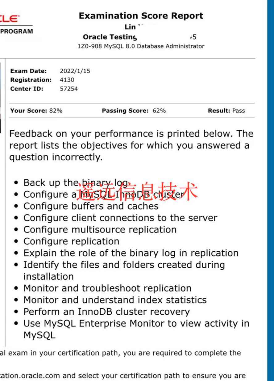 Oracle 1Z0-908 Reliable Exam Cram - Valid Braindumps 1Z0-908 Ebook