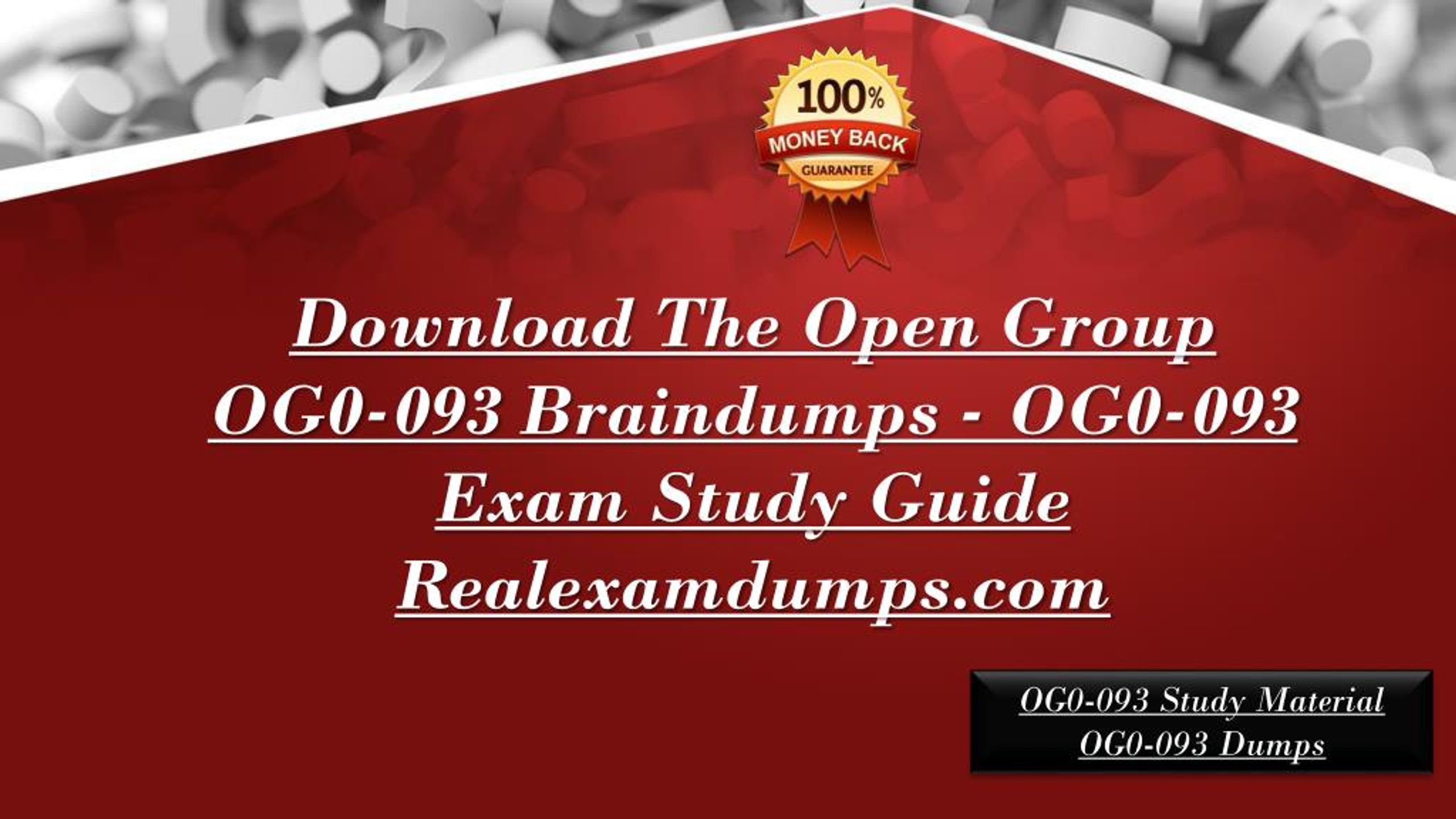 The Open Group OG0-093인증문제, OG0-093인증시험인기시험자료 & OG0-093덤프문제집