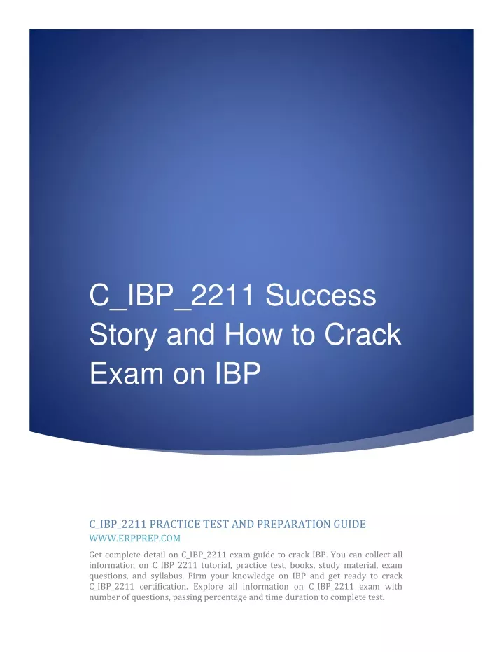 SAP C_IBP_2211최신업데이트시험덤프문제, C_IBP_2211인증덤프샘플문제 & C_IBP_2211퍼펙트공부