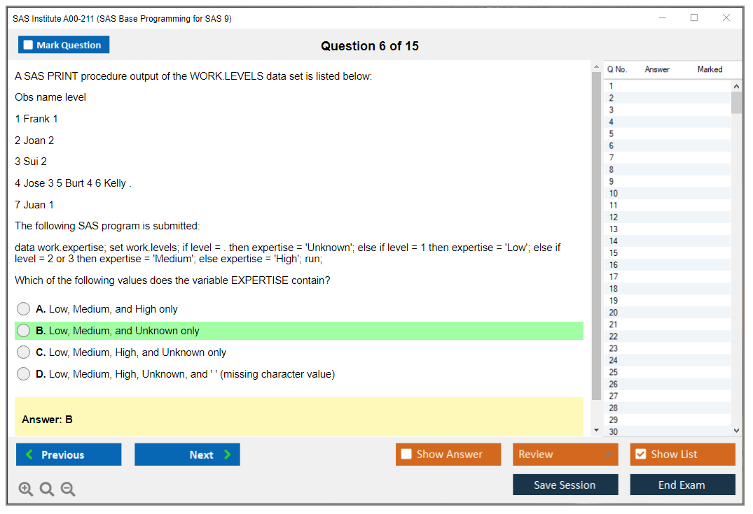 2024 A00-231유효한최신덤프자료 - A00-231시험, SAS 9.4 Base Programming - Performance-based exam질문과답