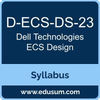 D-ECS-DS-23최신시험예상문제모음 - D-ECS-DS-23높은통과율덤프공부문제, D-ECS-DS-23높은통과율인기덤프자료