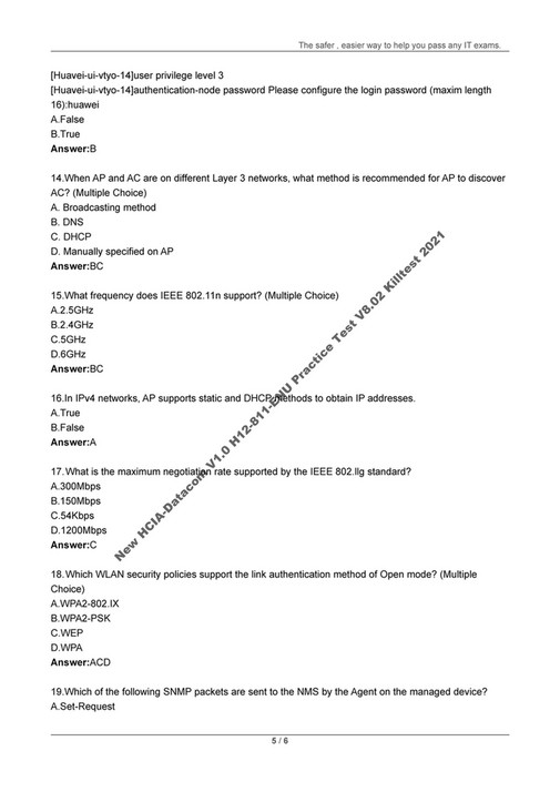 H12-811인기자격증시험덤프최신자료 & H12-811인기자격증덤프문제 - HCIA-Datacom V1.0최신시험덤프공부자료