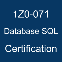 2024 1z0-071최신버전덤프자료 - 1z0-071시험대비덤프샘플다운, Oracle Database SQL시험대비공부하기