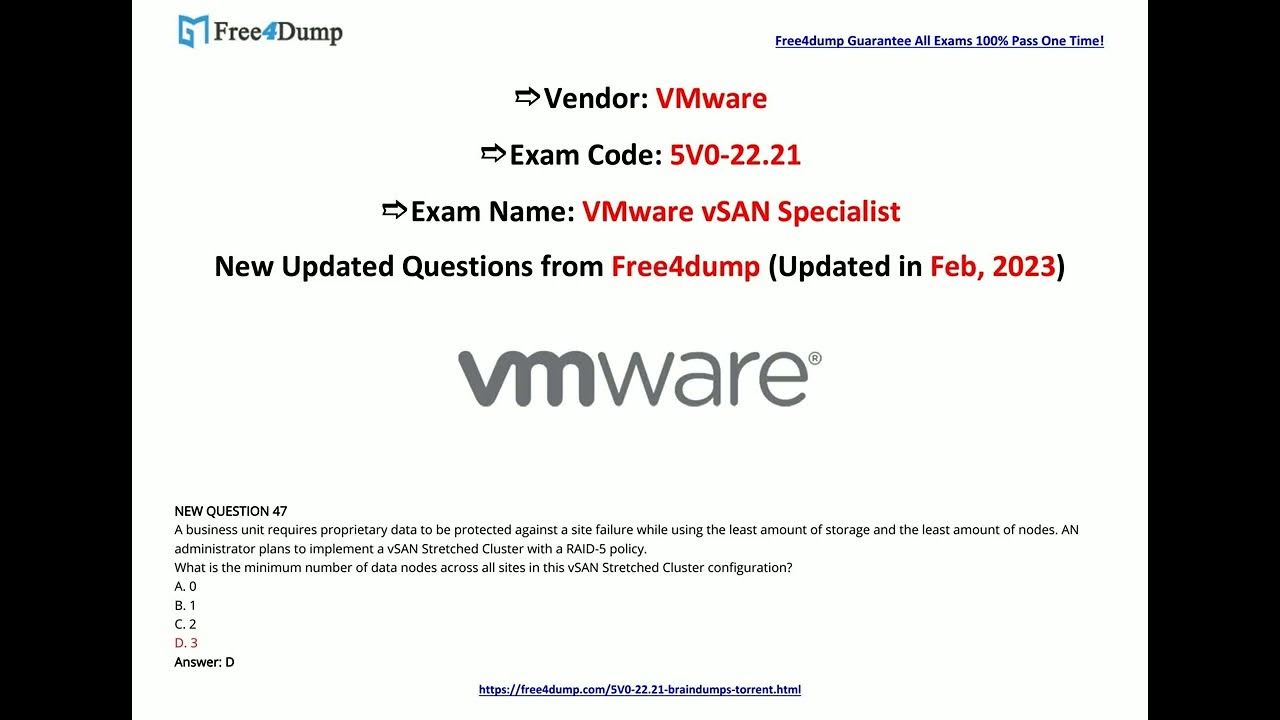 2025 5V0-22.23응시자료 - 5V0-22.23최신인증시험공부자료, VMware vSAN Specialist (v2)시험패스가능한인증덤프자료