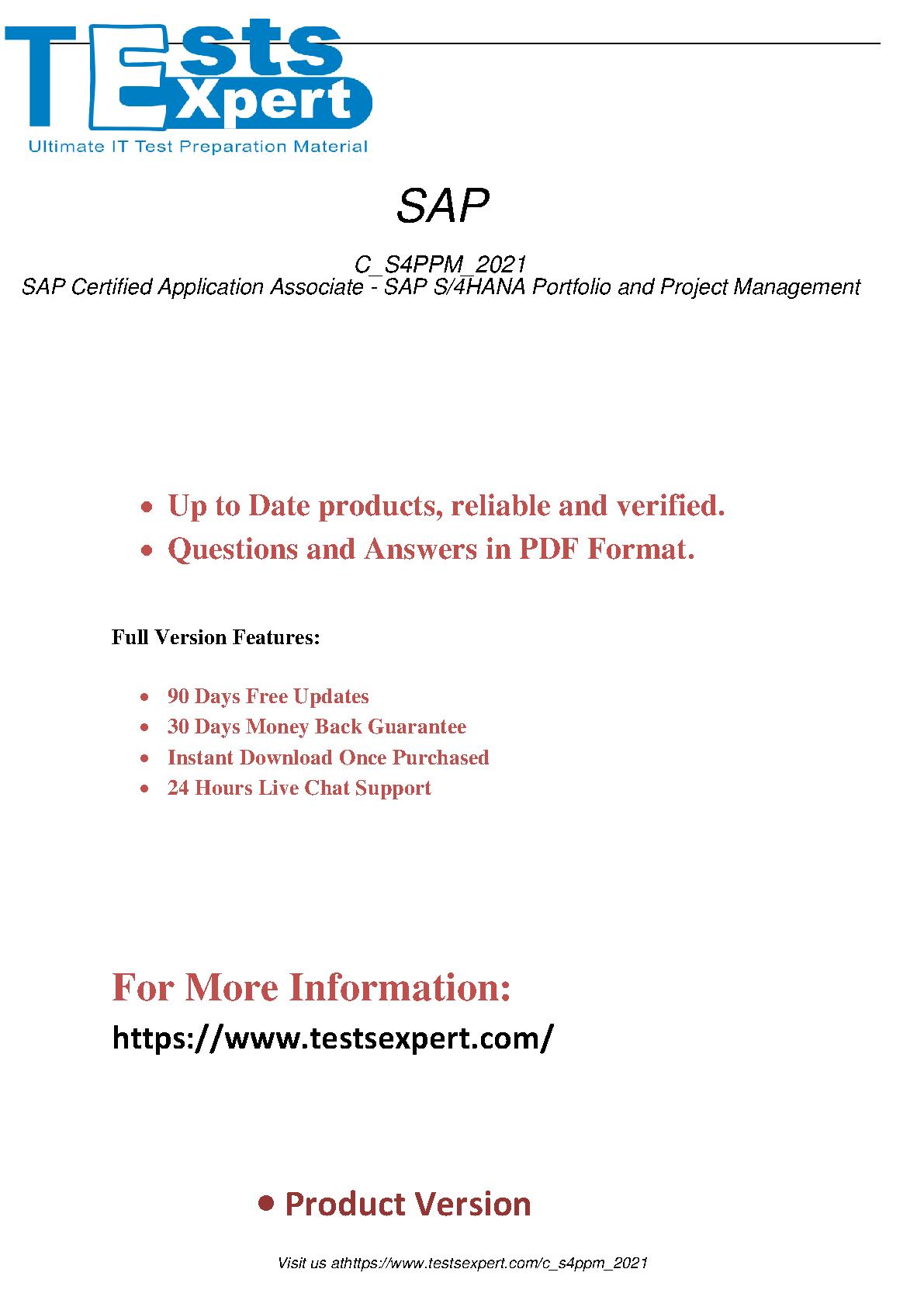 C-S4PPM-2021시험대비덤프최신문제, C-S4PPM-2021시험덤프문제 & Certified Application Associate - SAP S/4HANA Portfolio and Project Management퍼펙트인증덤프자료