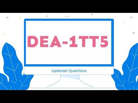 DEA-1TT5높은통과율덤프문제 & DEA-1TT5최신인증시험공부자료 - DEA-1TT5예상문제