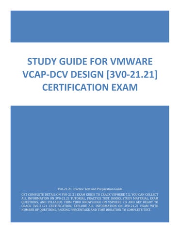 VMware 3V0-21.21퍼펙트덤프데모문제다운 - 3V0-21.21덤프공부, 3V0-21.21높은통과율인기덤프문제