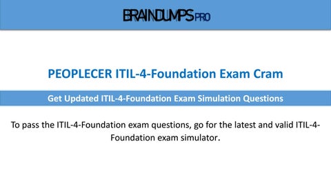 ITIL-4-Foundation높은통과율인기시험자료 - ITIL-4-Foundation최신버전시험덤프자료, ITIL-4-Foundation퍼펙트덤프최신버전