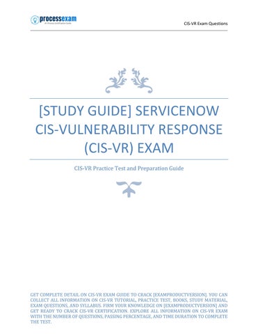 2025 CIS-VR유효한덤프문제, CIS-VR자격증공부자료 & Certified Implementation Specialist - Vulnerability Response시험덤프데모