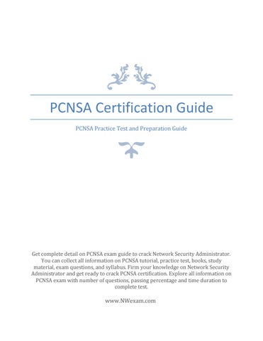 PCNSA시험준비공부 - Palo Alto Networks PCNSA시험대비인증공부, PCNSA최신업데이트인증공부자료