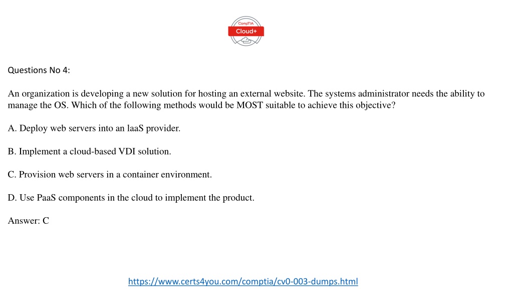 CompTIA CV0-003최신버전덤프공부 & CV0-003최신덤프샘플문제 - CV0-003완벽한시험덤프