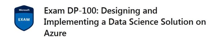 DP-100완벽한시험덤프 & DP-100 100％시험패스덤프 - Designing and Implementing a Data Science Solution on Azure시험패스가능한공부하기
