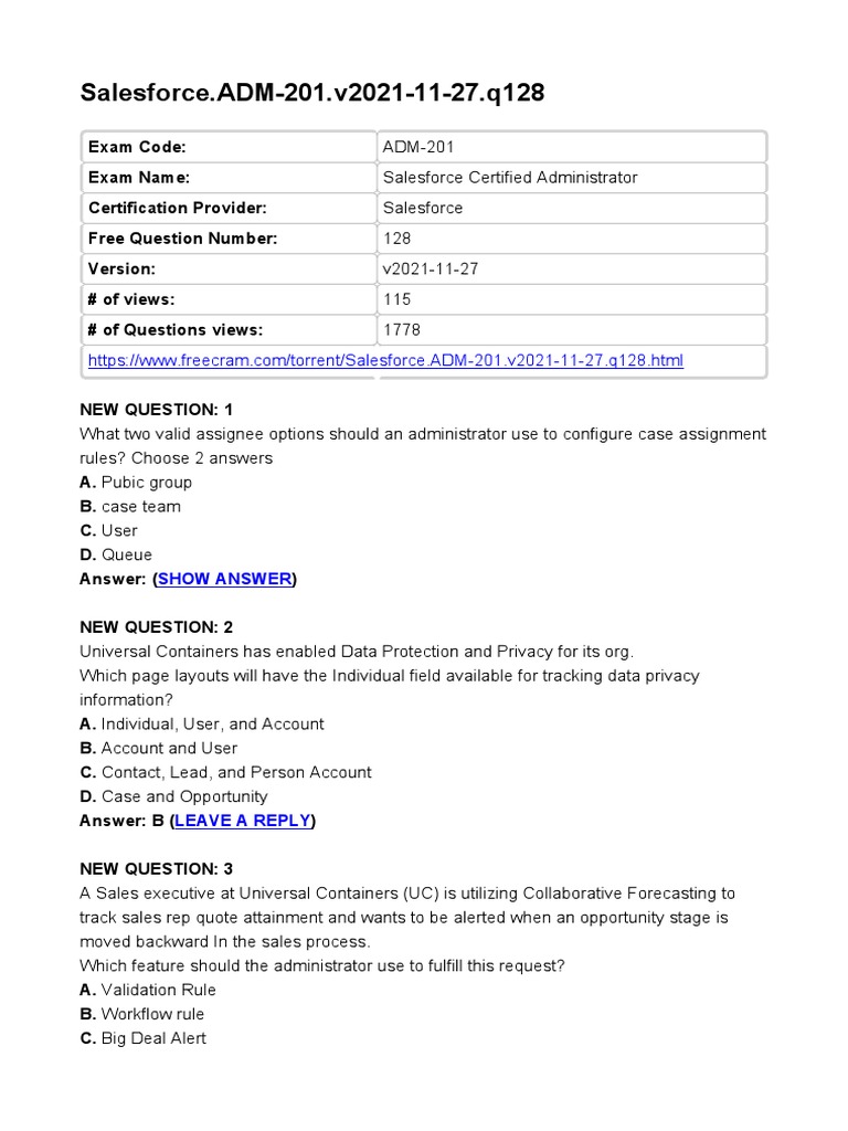 ANC-201최고품질덤프자료, Salesforce ANC-201시험덤프문제 & ANC-201최신인증시험공부자료