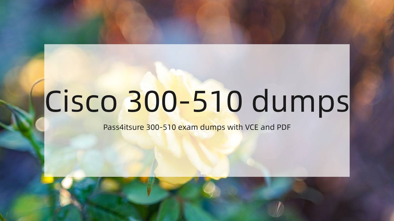 300-510최신덤프문제, 300-510완벽한덤프공부자료 & 300-510시험합격덤프