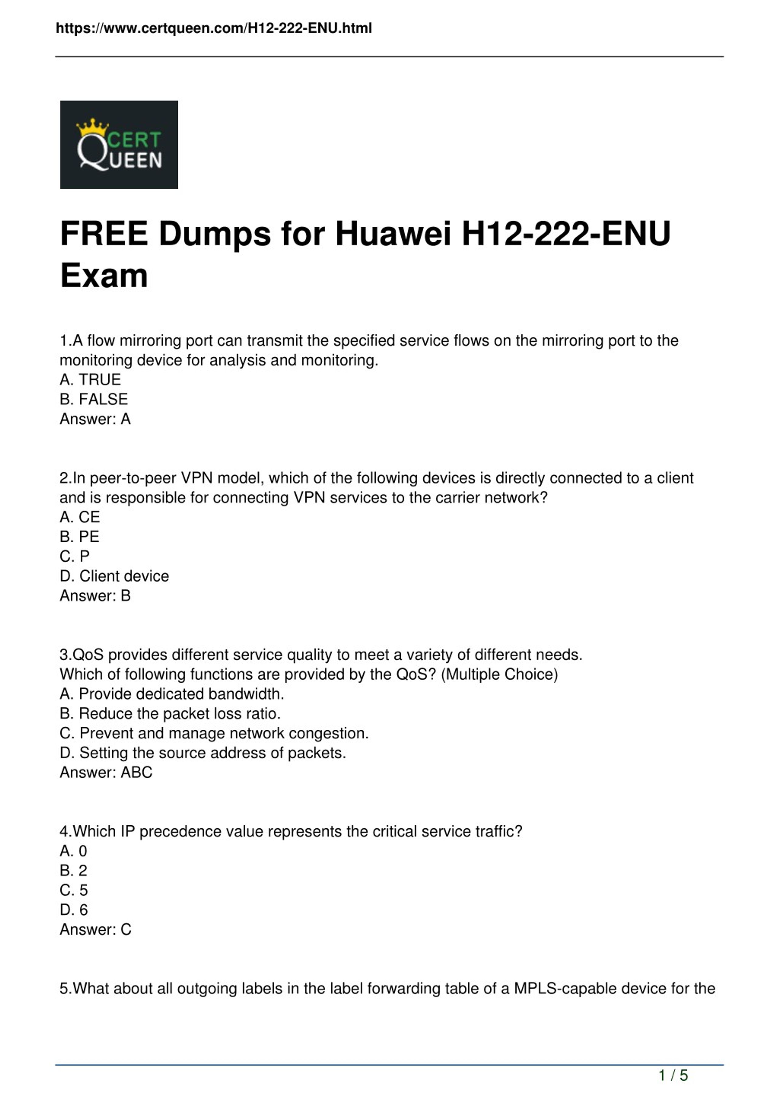 H12-811-ENU높은통과율인기덤프 & H12-811-ENU시험패스가능덤프공부 - H12-811-ENU최고품질덤프데모