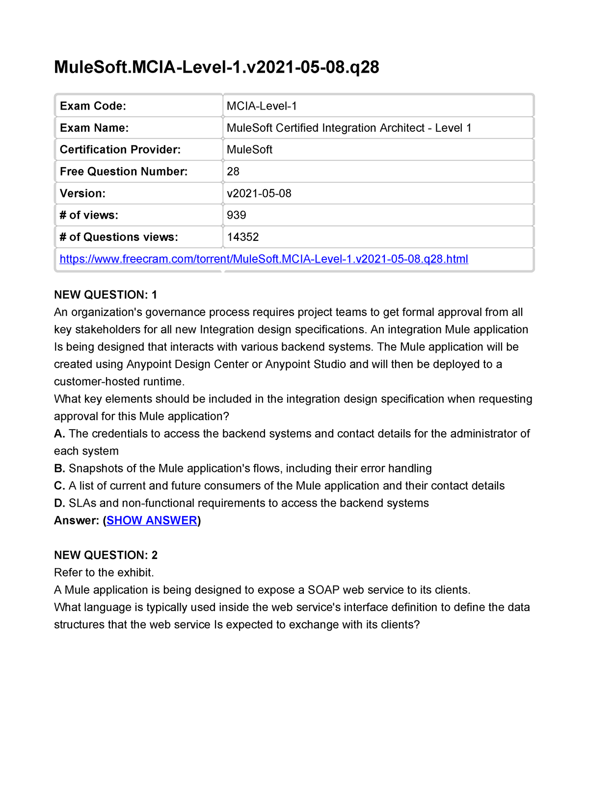 MCIA-Level-1-Maintenance퍼펙트인증덤프자료, MCIA-Level-1-Maintenance높은통과율인기시험자료 & MCIA-Level-1-Maintenance최고품질덤프데모