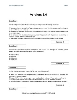 HPE2-B02합격보장가능덤프문제 & HPE2-B02완벽한인증덤프 - HPE2-B02최고품질덤프데모