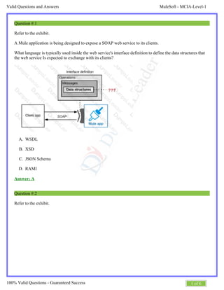 MuleSoft MCIA-Level-1인증시험덤프공부, MCIA-Level-1인증시험덤프 & MCIA-Level-1완벽한인증덤프