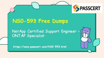 NS0-593시험난이도 & NS0-593최고덤프자료 - NetApp Certified Support Engineer ONTAP Specialist완벽한시험자료