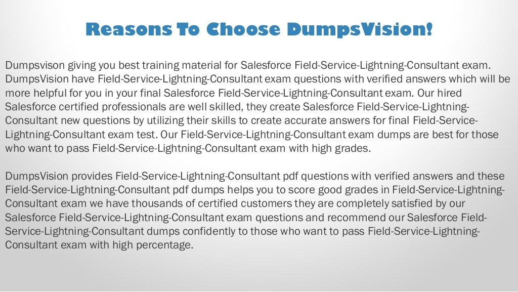 Field-Service-Consultant높은통과율덤프문제, Salesforce Field-Service-Consultant합격보장가능인증덤프 & Field-Service-Consultant자격증참고서