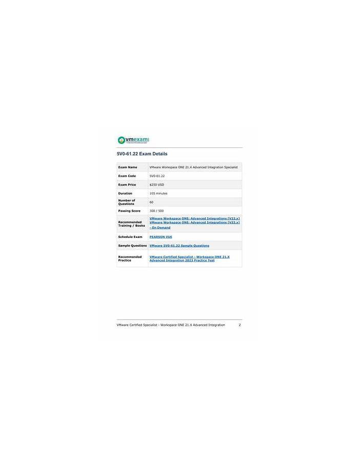 5V0-61.22퍼펙트덤프데모문제보기 - VMware 5V0-61.22인기시험, 5V0-61.22적중율높은인증덤프자료