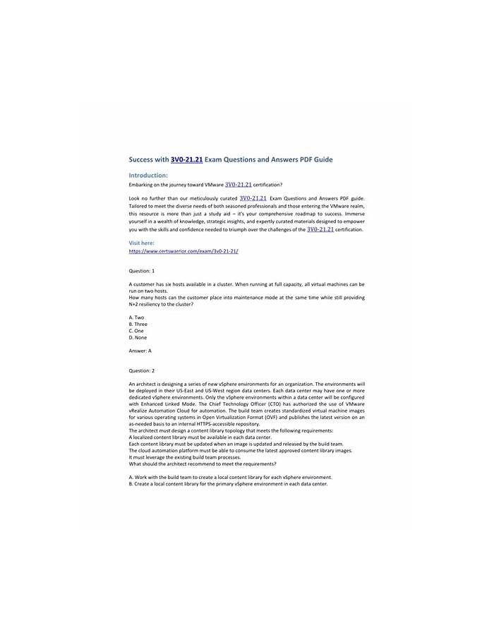 3V0-21.21시험정보, 3V0-21.21인증시험덤프문제 & Advanced Design VMware vSphere 7.x유효한최신버전덤프