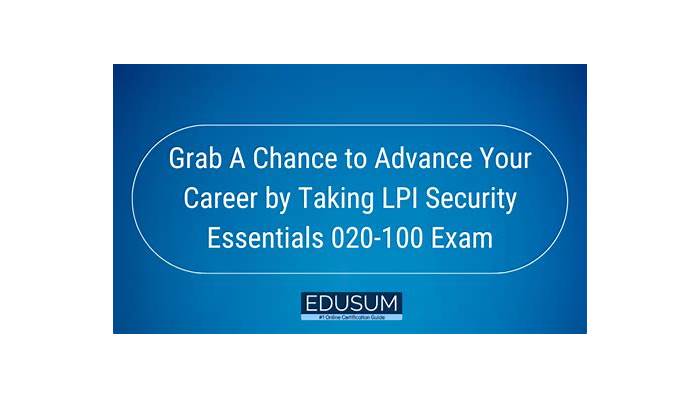 020-100시험대비최신버전덤프샘플, 020-100최신업데이트버전인증덤프 & Linux Professional Institute Security Essentials Exam 020최고품질인증시험대비자료