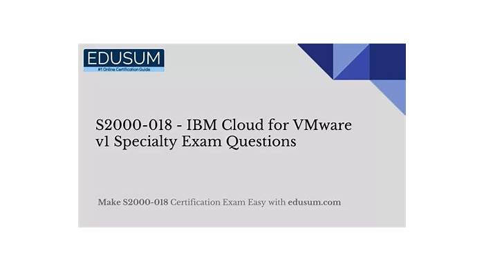 S2000-018시험대비최신버전문제 & S2000-018적중율높은인증시험덤프 - IBM Cloud for VMware v1 Specialty높은통과율덤프문제