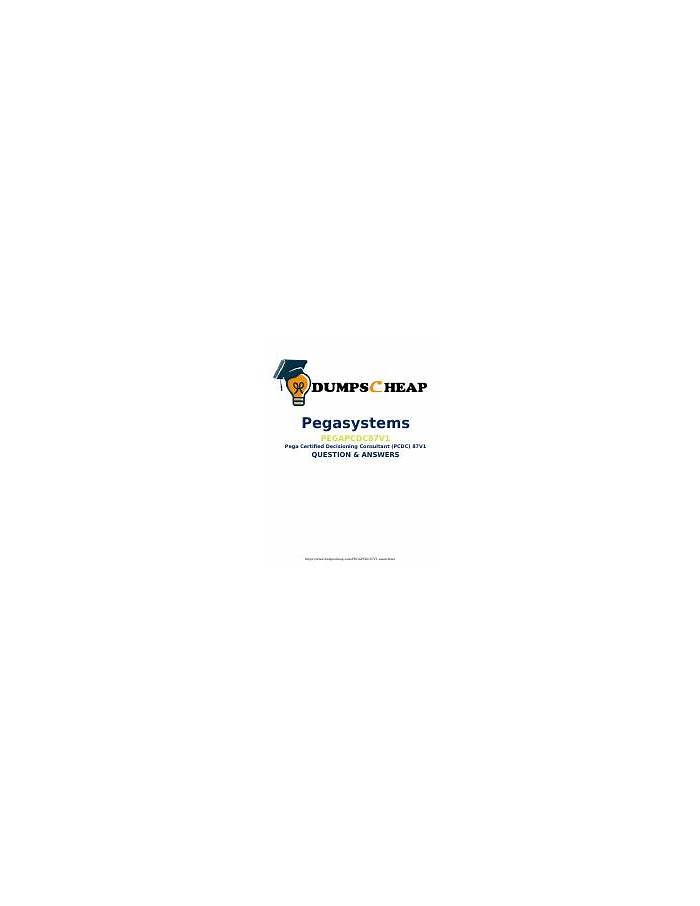 PEGAPCDC87V1퍼펙트덤프최신데모문제 - Pegasystems PEGAPCDC87V1인증자료, PEGAPCDC87V1높은통과율시험공부