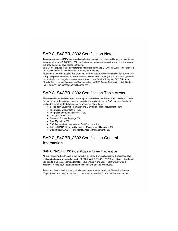 2024 C-S4CPR-2302최신업데이트버전덤프공부 & C-S4CPR-2302덤프공부 - SAP Certified Application Associate - SAP S/4HANA Cloud, public edition - Sourcing and Procurement적중율높은인증시험덤프