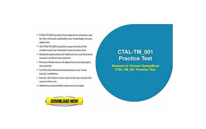 CTAL_TM_001최신덤프, ISQI CTAL_TM_001높은통과율시험자료 & CTAL_TM_001시험패스인증덤프문제